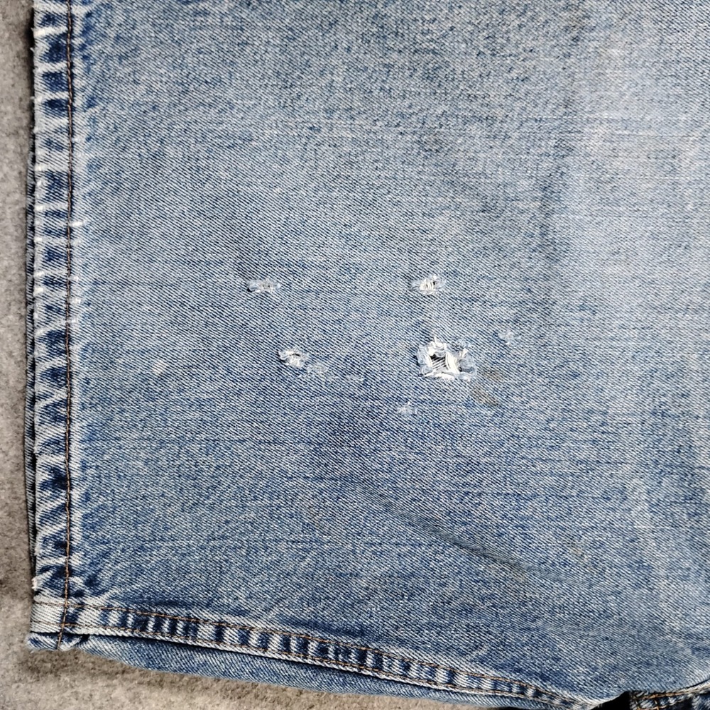 Vintage Levi's Silver Tab Loose Fit Denim Shorts Men's 31 Blue Jorts Skater 90s - Picture 4 of 11